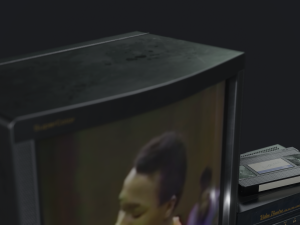 tv set - pbr game ready 3D Model