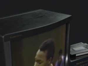 tv set - pbr game ready 3D Model