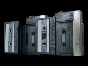 walkman cassette bpr gameready Modello 3D