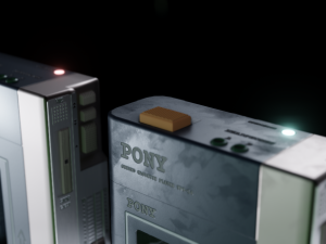 walkman cassette bpr gameready Model 3D