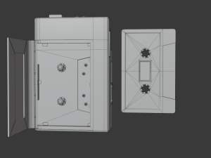 walkman cassette bpr gameready Model 3D
