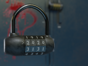 padlock pack - pbr gameready Model 3D