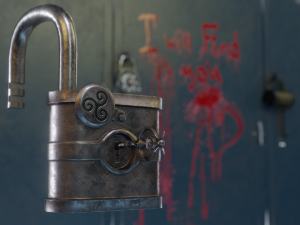 padlock pack - pbr gameready Model 3D