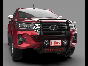 toyota hilux Modelo 3D