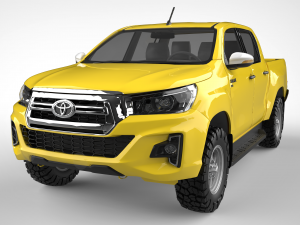 toyota hilux 3D Model