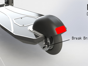 scooter 3D 模型