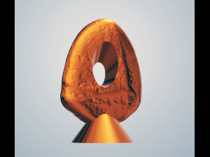 sea rock sculpture eternity 02 3d print model Modèles 3D en vedette