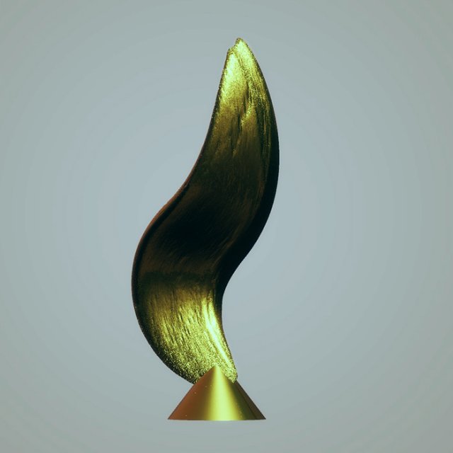 sea rock twisted tower sculpture 3d print model 3D प्रिंट मॉडल .c4d .max .obj .3ds .fbx .stl .blend 