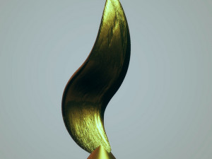 sea rock twisted tower sculpture 3d print model 3D Print Model