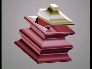 keepsake box with lid 3d print model 3D Print Model