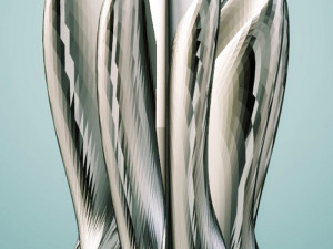 modern petal sculpture 3d print Model do druku 3D