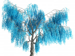 Fantasy Weeping Tree Model 3D