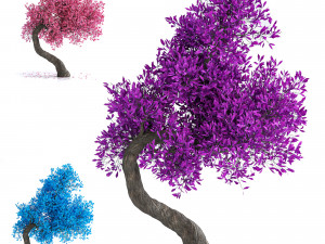 Fantasy tree 3D Model