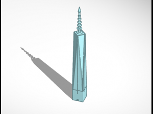 one world trade center 3D Model