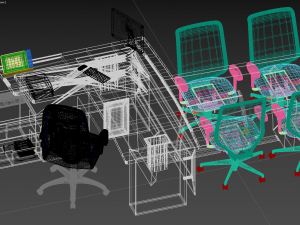 boss table 3D Модель