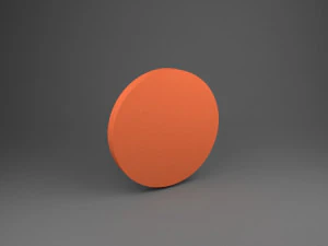 シンプルなショッピングカートトークン 3Dプリントモデル