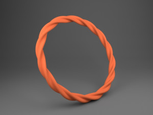 fashion bracelet 04 3D-printmodel