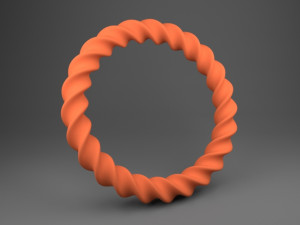 fashion bracelet 05 3D-printmodel