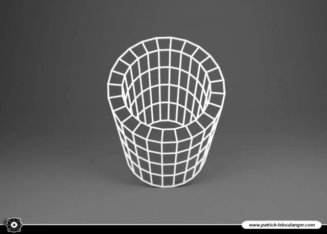 under glass 03 - tube 3D Print Model .c4d .max .obj .3ds .fbx .stl .blend 