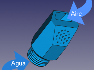 ducheco - ecologic shower - save water 3D 打印模型