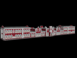 railway station vologda 3D-Modell