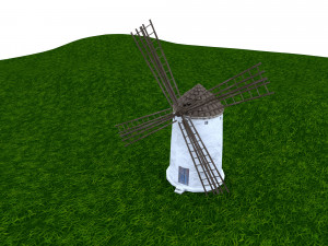 windmill Modelo 3D