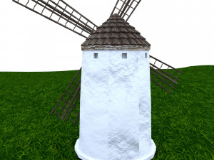 windmill 3D Model