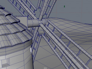 windmill 3D Model