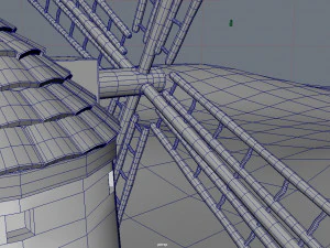 windmill 3D Model