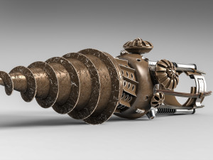 bioshock drill 3D-Modell