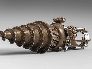 bioshock drill 3D Model