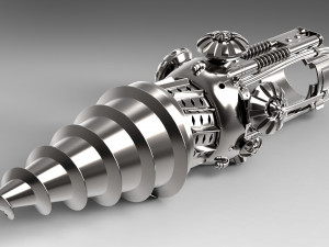 bioshock drill 3D-Modell