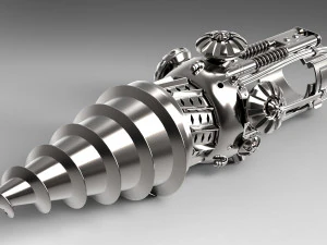 bioshock drill 3D Model