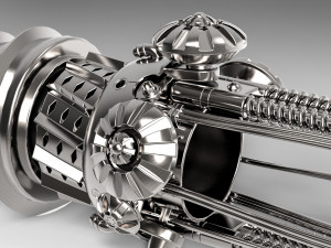 bioshock drill 3D-Modell