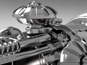 bioshock drill 3D-Modell