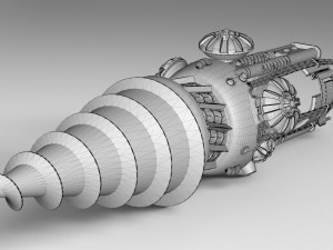bioshock drill 3D-Modell