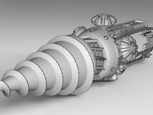 bioshock drill 3D Model