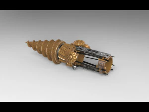 bioshock drill 3D Model