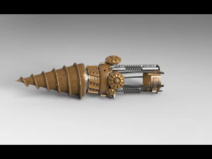 bioshock drill 3D Model