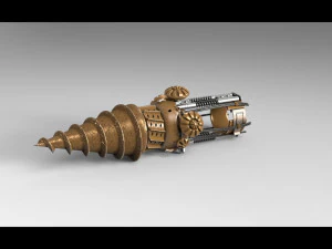 bioshock drill 3D Model