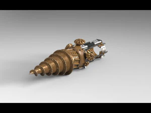 bioshock drill 3D Model