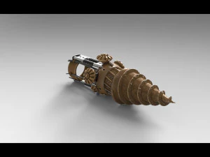 bioshock drill 3D Model