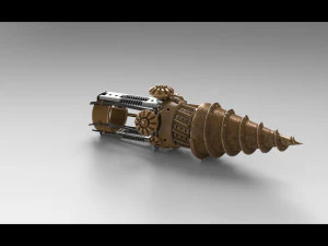 bioshock drill 3D Model