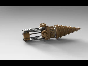 bioshock drill 3D Model