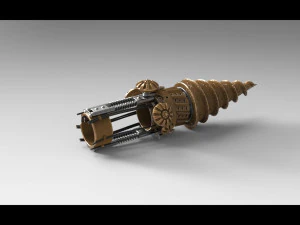 bioshock drill 3D Model