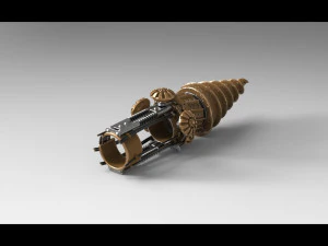 bioshock drill 3D Model