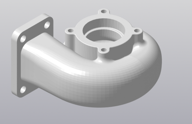 car turbine hot part 3D 모델 .c4d .max .obj .3ds .fbx .stl .blend 