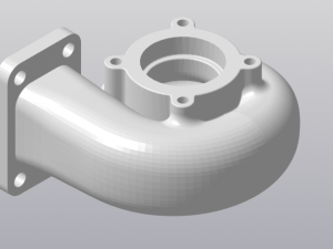 car turbine hot part 3D 모델