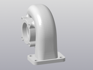 car turbine hot part 3D 모델