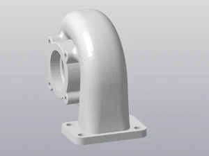 car turbine hot part 3D Model